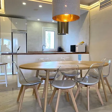 Jardines Del Puerto For Up To 6, Totally Refurbished 2025, Gardens, Pools, Garage, Wifi Apartment Marbella